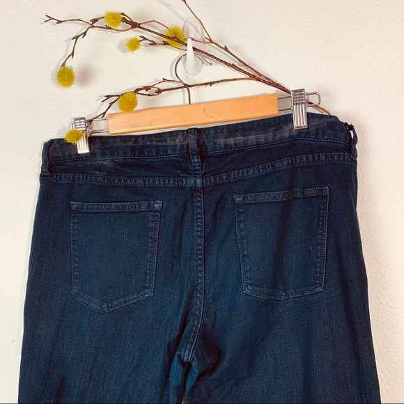 J.Crew Leggy Denim Stretch Skinnies Skinny jeans Dark Wash Size 32  plus sz EUC - Picture 13 of 16